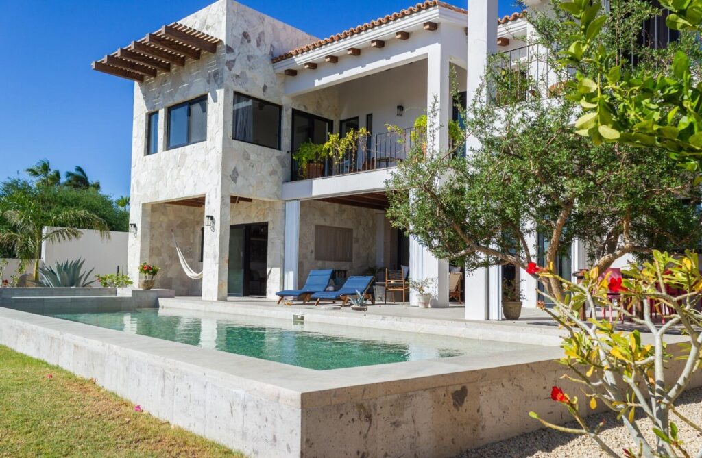 Cabo Luxury Palmilla Estates Welcome to the epitome of opulence and functionality! This sprawling 5-bedroom, 6-bathroom estate nestled in the prestigious Palmilla Estates offers an unparalleled blend of elegance and efficiency.Bedrooms: Five spacious bedrooms designed for comfort and privacy, providing ample space for relaxation and rejuvenation.Bathrooms: Six beautifully appointed bathrooms, each exuding sophistication and convenience.Efficient Design: Meticulously crafted to embrace modern efficiency without compromising on luxury, ensuring sustainability and cost-effectiveness.3-Car Garage: A generous three-car garage providing secure parking and ample storage space for your vehicles and belongings. – 15, Palmilla Villa San Miguel, San Jose Corridor, San Jose Corridor, BS