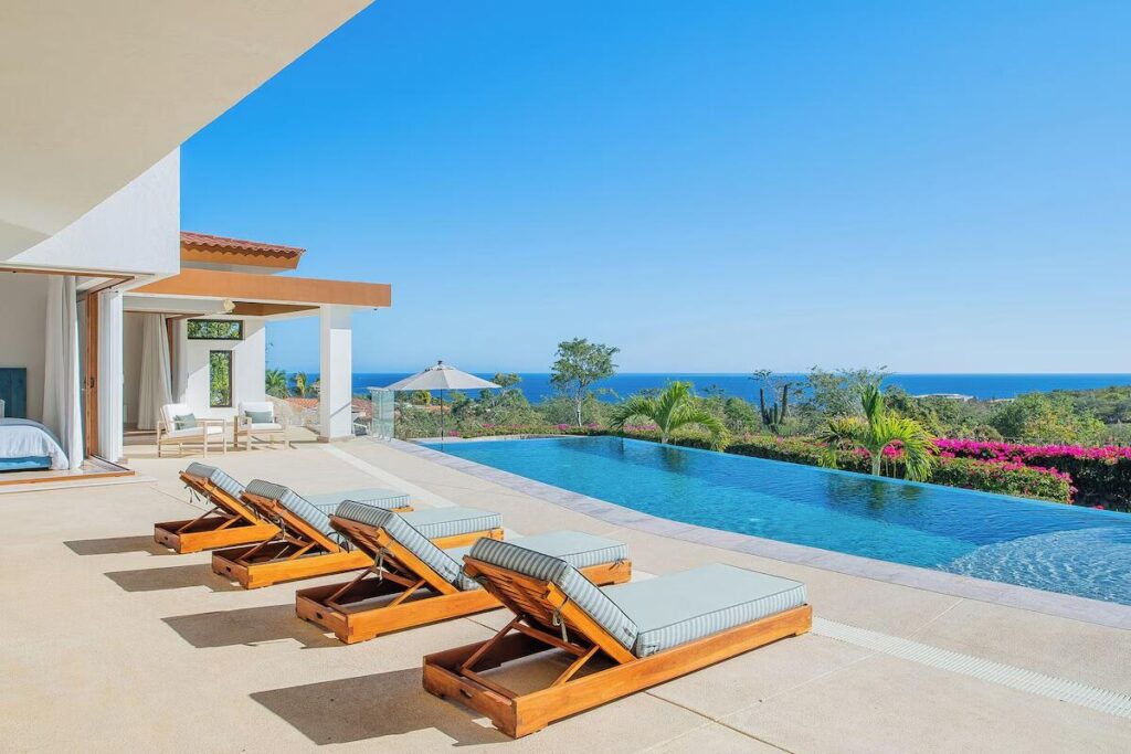 Cabo Luxury Fundadores Casa Primavera is a luxurious single-level 8-bedroom villa with stunning ocean and golf course – 187 Padre Sistiaga, San Jose del Cabo, BS