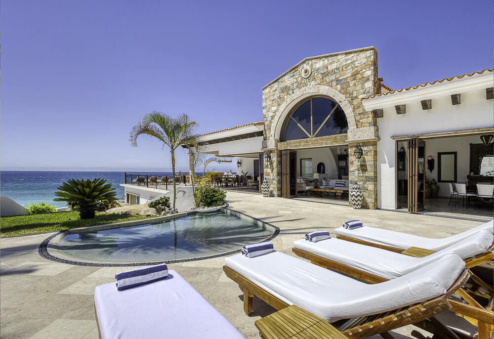 Cabo Luxury La Laguna La Laguna Beach Estate: The Definitive 8-Suite Beachfront Legacy Compound8 BR | 8.5 BA | 11,000+ Total Sq. Ft. | 16,000 Sq. Ft. Outdoor LivingOffered as a rare opportunity to acquire a generational legacy asset in an era of intentional coastal scarcity, La Laguna Beach Estate represents the pinnacle of beachfront luxury. This expansive Hacienda masterfully integrates authentic Mexican craftsmanship with the sophisticated infrastructure of a world-class private resort. Situated on a serene, semi-private beach in the prestigious La Laguna enclave of San José del Cabo, the estate offers a sanctuary of privacy and tranquility unmatched in the San José Corridor--reminiscent of the pristine California coastline but set against the warm, azure waters of the Sea of Cortez. A Masterclass in High-Yield LuxuryDesigned as a consolidated luxury asset, this property transcends the standard residential offering. With over 13,000 square feet of covered living space and a proven footprint for high-end wellness retreats and corporate events, the estate is optimized for both private enjoyment and boutique hospitality. Each of the 8 exquisitely appointed ocean- – 3 Demasias de la Laguna, San Jose del Cabo, BS