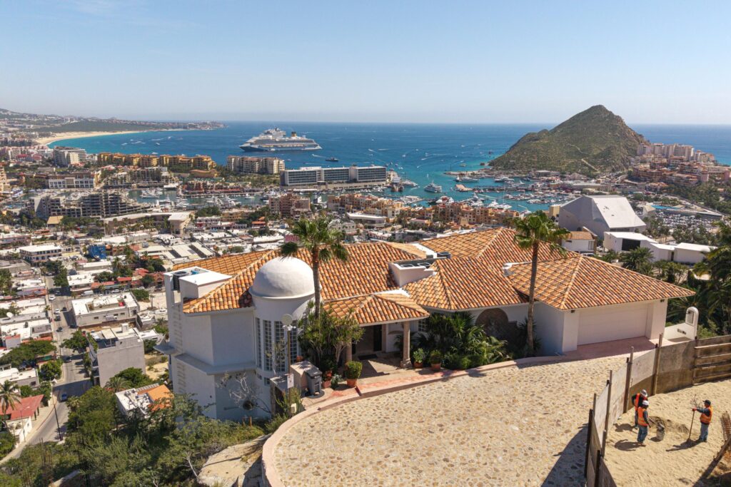 Cabo Luxury Pedregal Csl Set high above Pedregal, overlooking all Cabo San Lucas, Villa Leonetti reigns as the property with the most breathtaking panoramic – 42 Camino Bonito Oriente Pedregal, Cabo San Lucas, BS