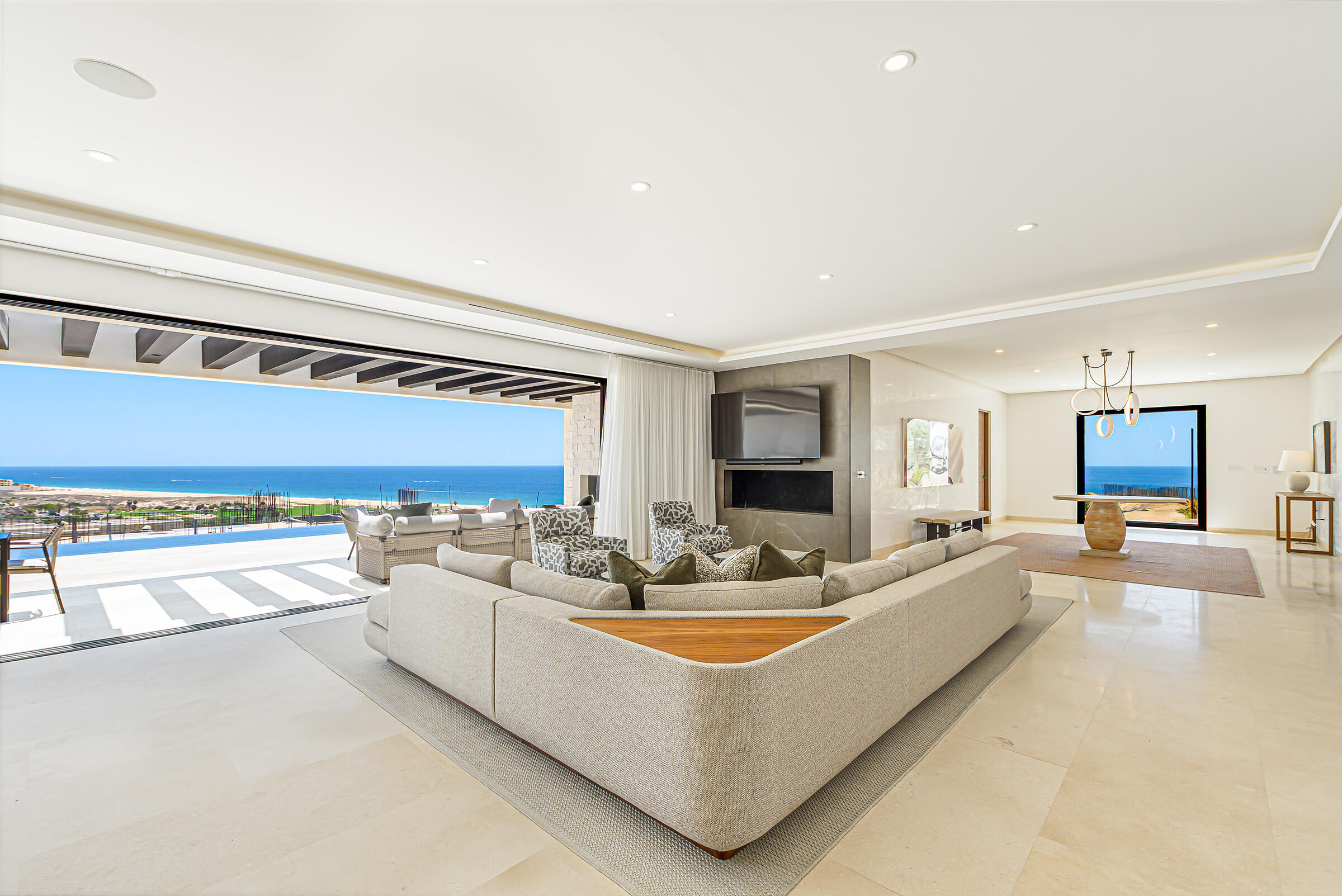 Cabo Luxury Copala Perched atop the hills of Quivira Los Cabos, Villa 43 is a stunning custom residence blending luxury, privacy, and sweeping Pacific Ocean and golf course for sale