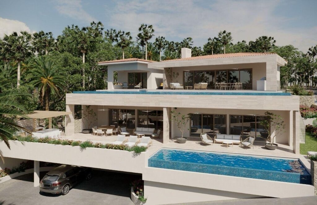 Cabo Luxury La Caleta Why wait 2-3 – Brand New CUSTOM HOME, San Jose Corridor, BS