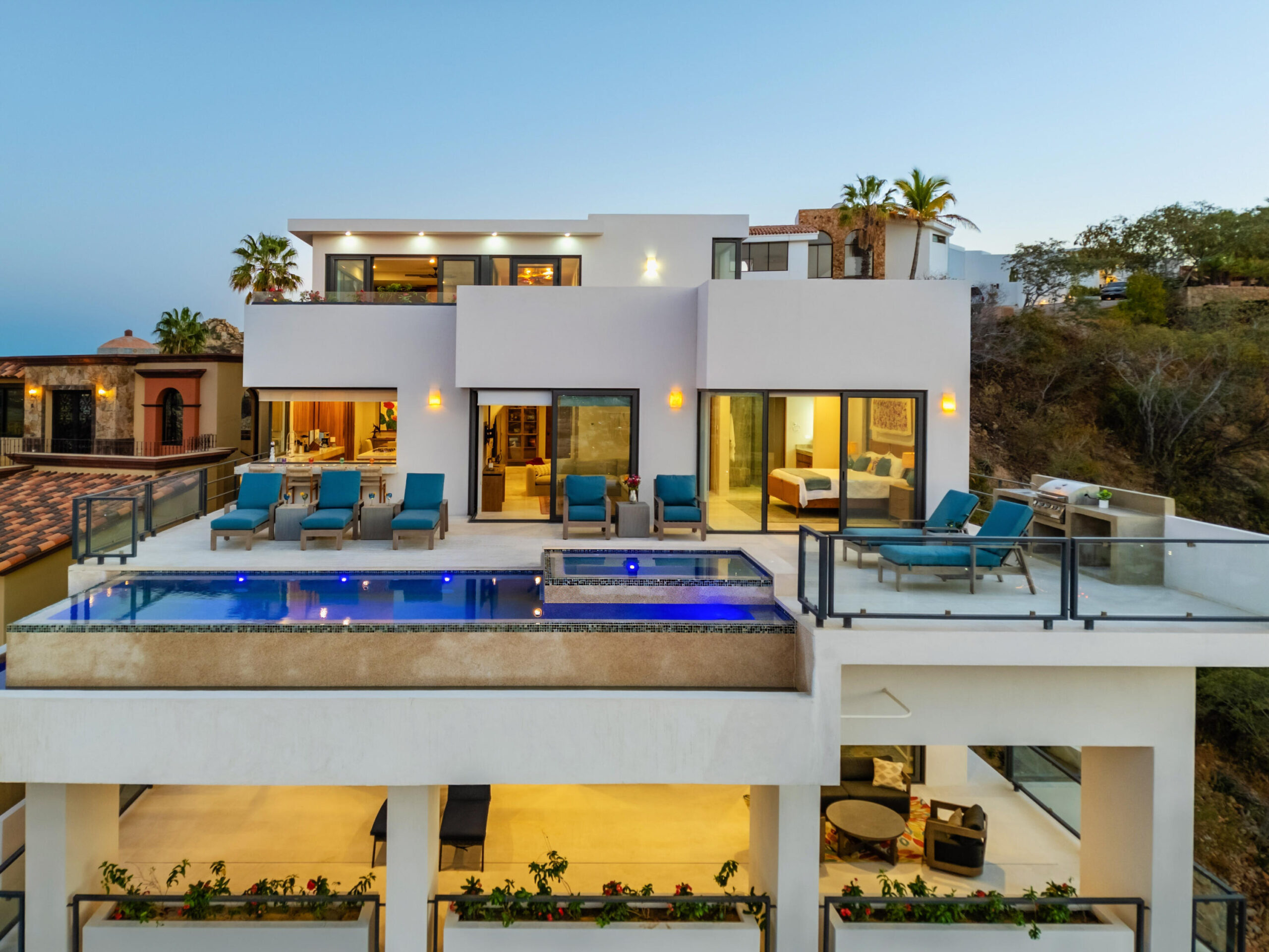 Cabo Luxury Pescadero Own a permanent seat inside one of the world's most awarded wellness destinations.Located within the exclusive Paradero Hotel Todos Santos part of Leading Hotels of the World, in the heart of El Pescadero, this extraordinary 4-bedroom villa is the only real definition of luxury living in Todos Santos. These branded residences offer more than 300 square meters of beautifully designed interior living space, blending brutalist contemporary architecture with the raw beauty of the desert landscape, creating a seamless indoor-outdoor experience unlike anything else in the Baja.Designed with the same philosophy that made Paradero internationally recognized for its architecture, wellness experiences, and Michelin-recognized hospitality, this fully furnished villa combines privacy, design, and effortless resort living. The home features expansive social areas, spacious bedroom suites, custom-crafted Mexican furnishings, and an atmosphere that embraces natural light, tranquility, and connection with the surrounding environment.In the middle of the masterplan, the residence owners will enjoy the Longevity center, which is the community's vibrant social hub, centrally located within Paradero Homes. Built around four pillars: Healthy Culinary Culture, Mind and Body, Movement, and Human Connections. The Clubhouse features a family-friendly food market and cafeteria, a one-of-a-kind spa with unseen architecture, the most thoughtful Human Performance (fitness) center program, and versatile indoor-outdoor recreation spaces. The Clubhouse will also feature a private music space, where homeowners can find inspiration and creation, free from the noise of the outside world.Owners also enjoy access to the world-class amenities of Paradero, including the iconic infinity pool, spa and wellness experiences, farm-to-table dining, yoga, hiking, curated outdoor adventures, and concierge-style services that have positioned the property among the most sought-after luxury destinations in Baja California Sur.Perfectly located between Todos Santos and the Pacific coastline, this villa offers a rare opportunity to own a design-forward residence inside one of the most unique hospitality concepts in Mexico. Whether used as a private retreat, investment property, or lifestyle purchase, Paradero Residences delivers a level of exclusivity, architecture, and experience that is truly unmatched in the area.Paradero Residences are located a short drive away from the wild and swimmable beach of Las Palmas, the surf break of San Pedrito and Cerritos Beach, as well as 10 minutes away from downtown Todos Santos and 1 hour drive to the International Airport of San Jose Del Cabo. for sale