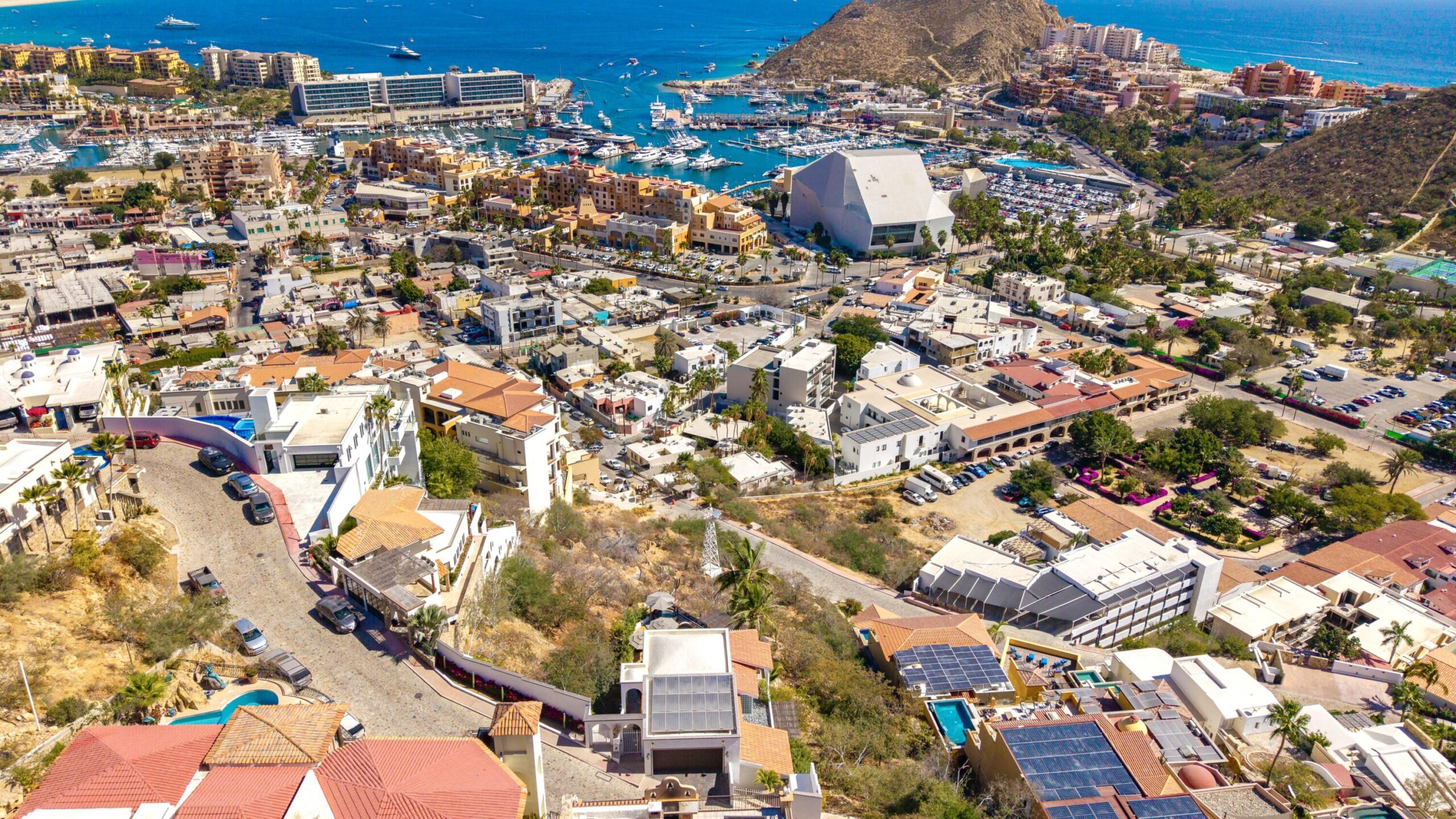 Cabo Luxury Pedregal Csl CASA SUNSHINE - A rare opportunity to own an exceptional home in the prestigious gated community of Pedregal, Cabo San Lucas. This stunning 5-bedroom, 4-bathroom residence features an office and multiple terraces with breathtaking bay and ocean for sale