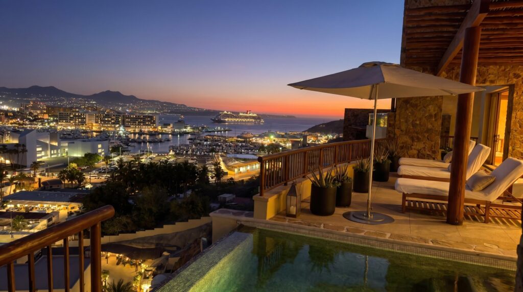 Cabo Luxury Waldorf Astoria Resdences Set within the ultra-exclusive Waldorf Astoria Los Cabos , this is the only Casona currently available--an exceptionally rare opportunity to own in one of Cabo's most sought-after luxury communities. Perched on the hillside, the residence offers sweeping, unobstructed – Casona 4, Cabo San Lucas, BS