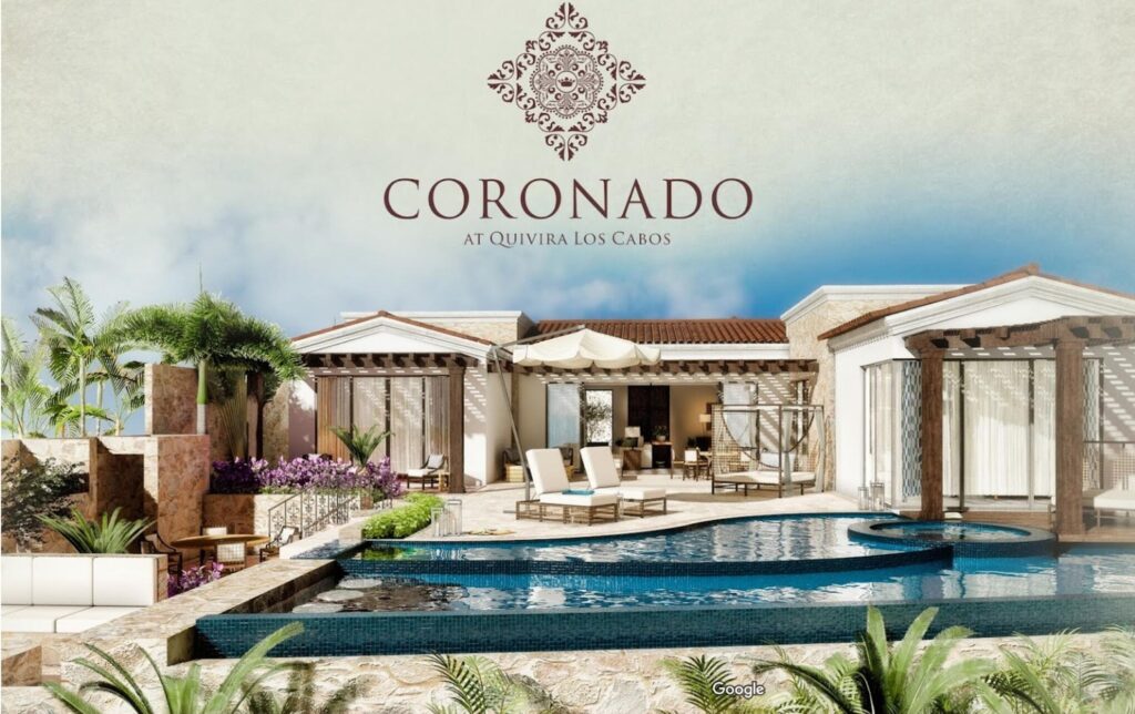 Cabo Luxury Coronado The stunning beauty of Quivira Los Cabos and the promise of a simple yet sophisticated lifestyle that offers access to the award-winning Quivira Golf Club, custom residences in a landscape where desert and ocean meet, and a place where your privacy and your family's well-being are guaranteed, are reasons enough for many to want to call Quivira their home.The homes at Coronado have a rich and inviting feel throughout.These single story residences will offer endless opportunities to sit and enjoy unobstructed ocean and golf course – Coronado at Quivira Los Cabos, Pacific, BS