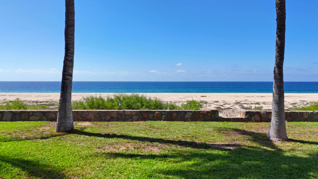 Cabo Luxury Elias Calles ---Beach Front Hacienda Estate---A rare Baja find, this seven-bedroom beachfront estate spans 2.47 acres with 164 feet (50 lineal meters) of white sandy beach! Enjoy whale watching from your private terrace overlooking the Pacific Ocean. The two main beach houses open up to the beach area and you can hear the waves crashing! The property features multiple residences, including two main beach houses that open directly to the sand, offering the sound of crashing waves and sharing a large social terrace perfect for Pacific sunsets. A third ''pool house'' with multiple rooms overlooks the pool area, ideal for guests. This estate presents significant potential, including converting into a Beachfront Boutique Hotel. Inquire for a brochure and FAQ. More information about Hacienda Las OlasTotal of 7 bedrooms, 4 full baths and 1 half bathThe Main Beach House has 1 master bed, 1 master bath complete with ocean – Elias Calles, Pacific, BS