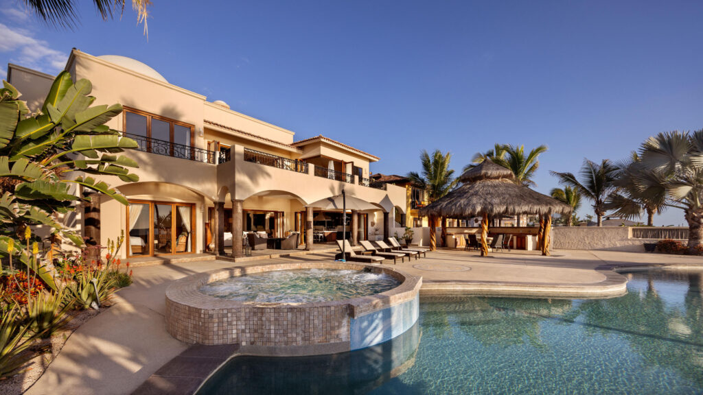 Cabo Luxury The Tequila Ranch A Legacy Estate on Baja's Pacific Coast. Set along a rare and pristine stretch of Pacific coastline within the private gates of Tequila Ranch, Hacienda del Pacífico is a grand oceanfront estate that embodies timeless Mexican architecture, refined craftsmanship, and the quiet power of Baja's untamed shore.Designed in the tradition of Mexico's great coastal haciendas, this expansive residence offers four private main suites, each thoughtfully positioned for privacy, comfort, and sweeping – Hacienda Del Pacifico, Pacific, BS