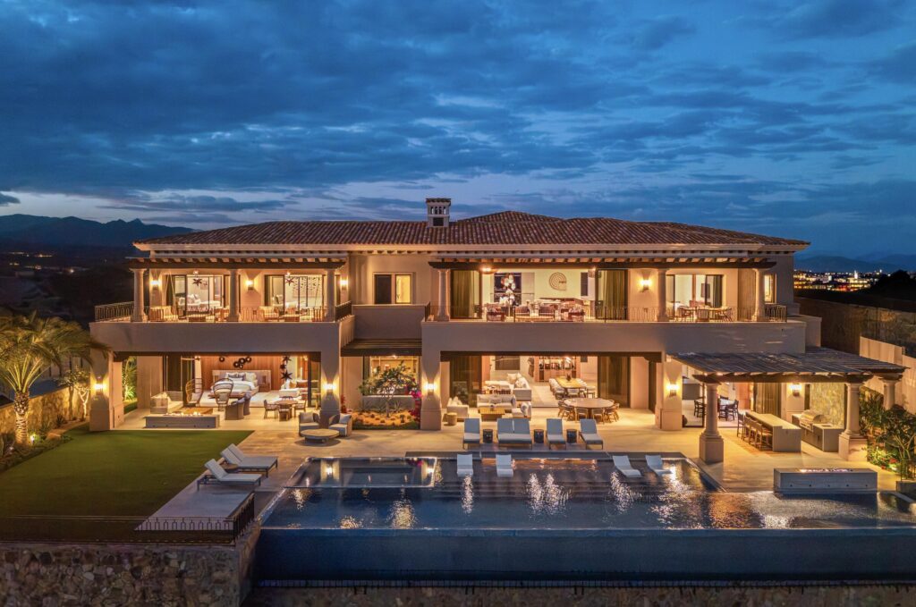 Cabo Luxury Villas Del Mar One-of-a-kind, brand-new custom estate set above Palmilla in the exclusive, double-gated Legado enclave within Villas Del Mar. This elevated residence offers sweeping ocean and mountain – Legado 7 Villas Del Mar, San Jose Corridor, San Jose Corridor, BS