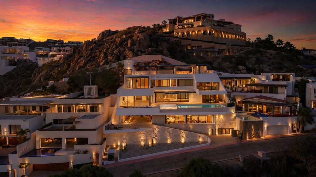 Cabo Luxury Pedregal Csl Villa Almar stands as an awe-inspiring residence, positioning itself as one of the most remarkable luxury homes available for sale in Los Cabos. This property captivates with its stunning ocean and beach – Lot 7 Camino Pacifico Alto Pedregal, Cabo San Lucas, BS